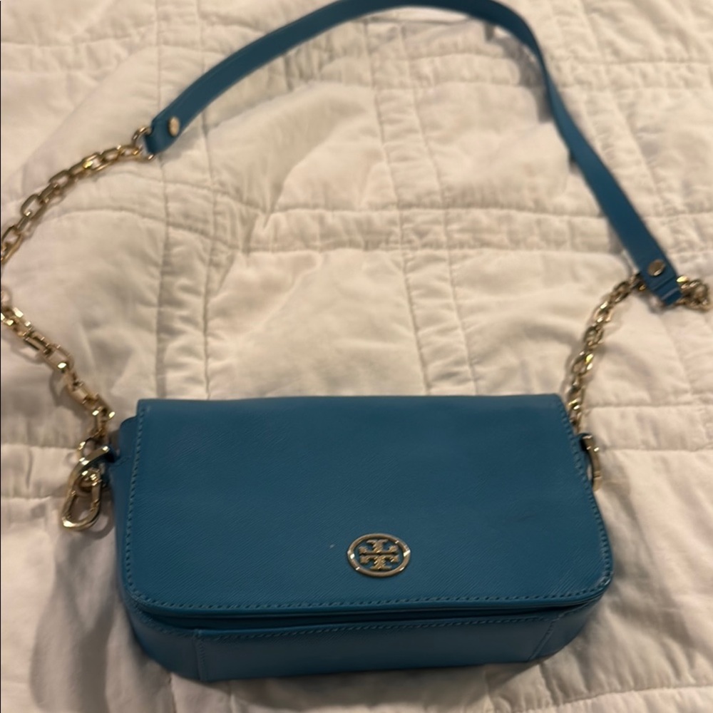 Tory Burch Blue Crossbody Bag